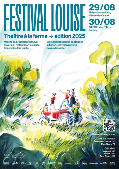 Boissons Sevenne au Festival Louise : retrouvez-nous à Luzinay le 30 août !