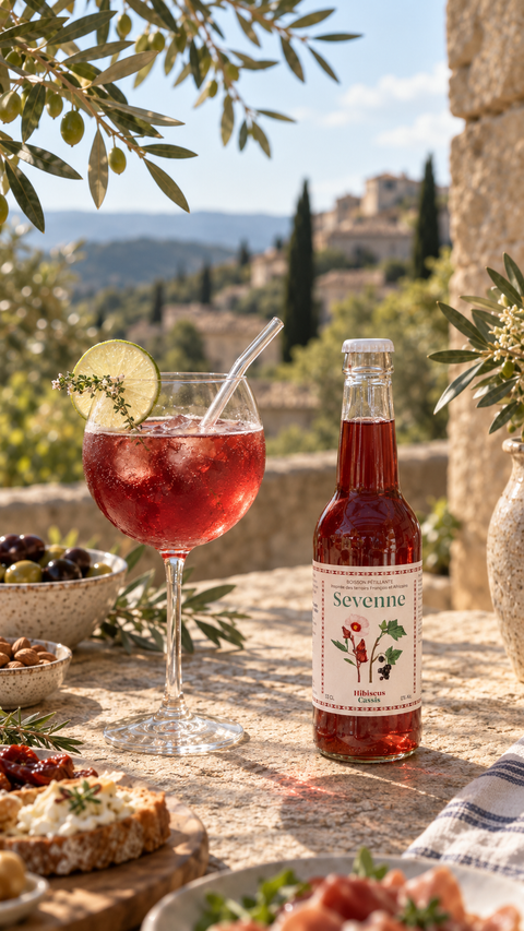 Sevenne hibiscus cassis (12x33cl)